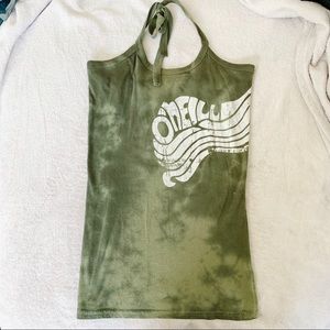 TIE DYE SUMMER HALTER TOP